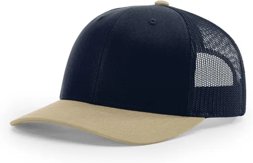 Vista 45 de Richardson 112 Gorra de Camionero - Gorra Snapback Ajustable Premium - Gorras Richardson en Blanco de Seis Paneles Estructurados Árbol real Max 7