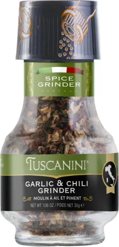 Vista 8 de Tuscanini Molinillo de especias de chile premium, 1.06 oz Chile en polvo recién molido Producto de Italia