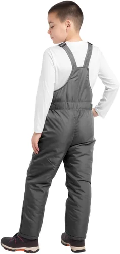 Vista 6 de Babero de nieve para niños Unisex para niños y niñas con aislamiento impermeable pantalones de nieve para esquísnowboard (2T-18)
