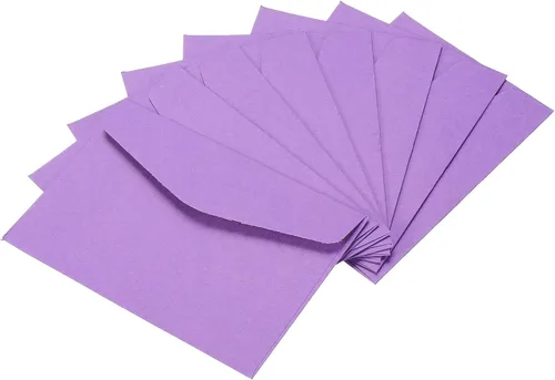 Vista 10 de YOKIVE Paquete de 60 sobres para tarjetas de regalo, nota de felicitación de negocios, sobre soporte para artículos pequeños, ideal para Rosado