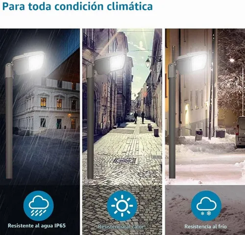 Vista 8 de Luz de estacionamiento LED de 150W con anochecer al amanecer, 150W