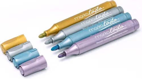 Vista 3 de Pelikan Lápices de colores metálicos, kit creativo edición metálica, 25 piezas