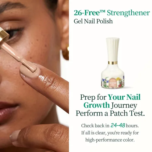 Vista 8 de APUREE Juego de esmaltes de uñas de gel fortalecedores: 64% de base biológica certificado por USDA, esmalte de gel Sheer Pink Nudes Fortalecedor