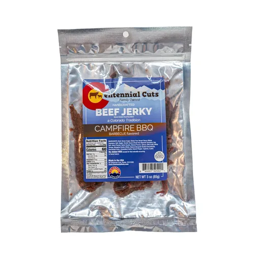 Vista 9 de Centennial Cuts Carne seca – Blazing Saddles Jalapeño – Alto en proteínas, sabor a jalapeño audaz – Snack de 3 oz