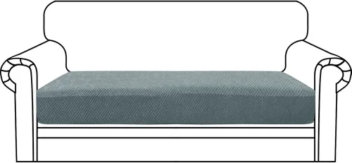 Vista 41 de ZNSAYOTX Fundas Elásticas Individuales para Cojines de Sofá Silla Cojín Fundas de Asiento de Sofá Fundas Protectoras Suaves de Reemplazo