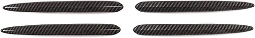 Vista 6 de YIWANG Tiras adhesivas para manija de puerta de automóvil estilo fibra de carbono, accesorios exteriores para BMW Serie 3 G20 G28 2019 2020,5 Series