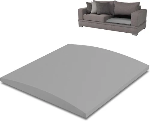 Vista 8 de 3 soportes de asiento de muebles de 20 x 20 pulgadas, espuma de alta densidad para sofá, sofá biplaza, silla, mar caído