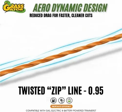 Vista 4 de Grass Gator Z5095 Zip String Trimmer Line Pro Small Donut 128-Feet x .095