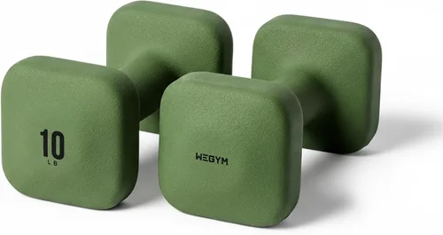 Vista 13 de WeGym Square Dumbbells for Home Gym, Hand Weights for Strength Training