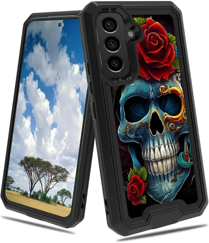 Vista 21 de Funda para Samsung S23 FE Funda Galaxy S23 FE 2 en 1 PC duro de doble capa TPU suave a prueba de golpes Funda protectora para Samsung Galaxy S23 FE