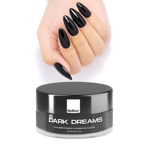 Vista 11 de Nailboo Polvo de inmersión para uñas – Polvo de inmersión de uñas transparente, hecho a medida con fórmula ultrafina altamente pigmentada,
