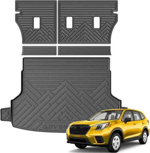 Vista 29 de KUST Alfombrilla de carga para maletero para Land Rover Discovery 4 LR4 2010-2016 (5/7 asientos) Cubierta trasera de goma Discoery 4 accesorios