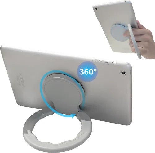 Vista 10 de Soporte universal ajustable para tableta, soporte para correa de mano de 360 grados, compatible con iPad/Galaxy Tab y todas las tabletas de 7 a 11
