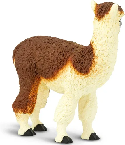 Vista 6 de Safari Ltd. Figura de alpaca – Figura detallada de plástico de 3.75 pulgadas – Divertido juguete educativo para niños, niñas y niños a partir de 3