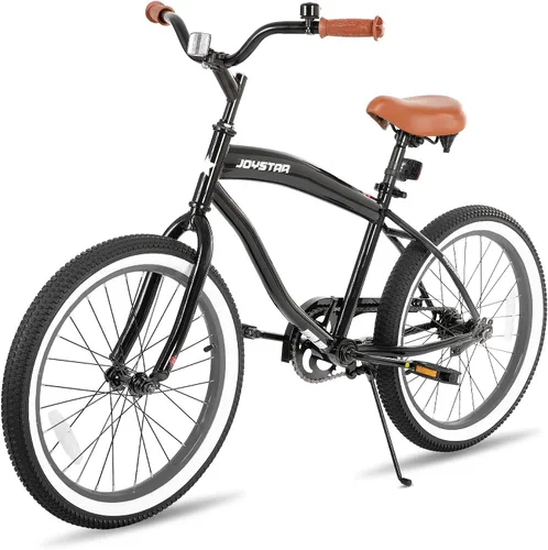 Vista 8 de JOYSTAR Bicicleta de crucero de playa de 20", 24", 26" para niñas, niños, hombres y mujeres, bicicletas de crucero para niños de una sola velocidad