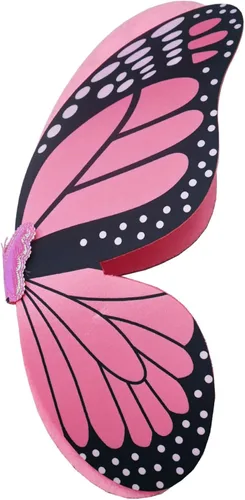 Vista 3 de Alas de mariposa para niñas pequeñas con alas de hada de varita