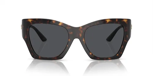 Vista 4 de Versace VE 4452 10887 Havana Gafas De Sol De Plástico Moda Lente Gris