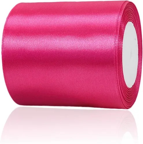 Vista 84 de Cinta beige de 1-1/2 pulgadas x 25 yardas, cinta de satén de tela de color sólido para envolver regalos, manualidades, ramos de novia, coronas