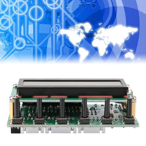 Vista 8 de Walfront Generador DDS, 0-55MHz Pantalla LCD DDS Función Generador Módulo Probador Digital Basado en AD9850 Chip