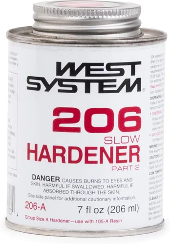 Vista 5 de West System 105-A Resina epóxica, Amarillo pálido claro