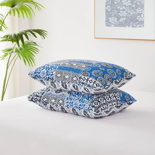 Vista 22 de Fundas Southshore Fine Linens Vilano Springs, para almohada, acolchadas, Microfibra, Pizarra, 20" x 36" 15 - Pizarra