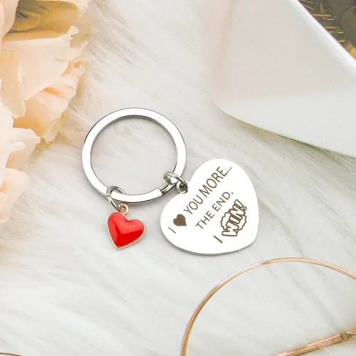 Vista 5 de Valentines Day Gifts For Him Her Couple Keychain Love Anniversary Birthday Gifts For Boyfriend Girlfriend Wife Husband