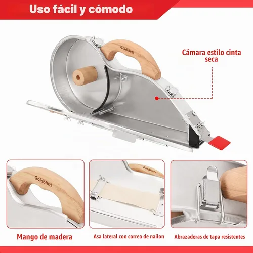 Vista 3 de Goldblatt Herramientas de cinta de banjo para paneles de yeso con cuchillo
