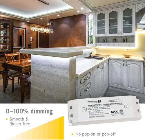 Vista 4 de Armacost Lighting Paquete de iluminación LED con controlador regulable y cinta LED (32.8 pies)