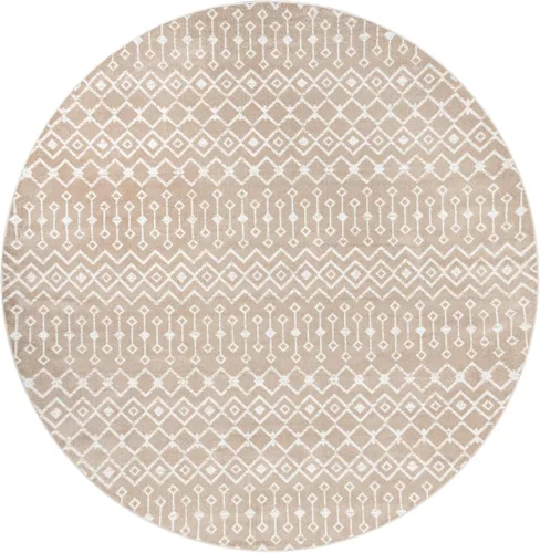 Vista 51 de Unique Loom Enrejado Marroquí Colección Trellis Geométrica Transicional Beige/Marfil Alfombra Área (10 pies 8 pulgadas x 16 pies 5 pulgadas)