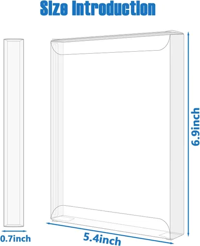 Vista 2 de 10 SEGA GENESISMASTER 32X Box Protectors Clear Display Cases CIB Cardboard