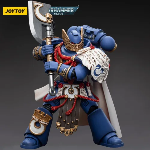 Vista 4 de JOYTOY Warhammer 40,000 1/18 Figura de acción Ultramarines Honour Guard 2 Colección Figuras modelo (4.88 pulgadas)