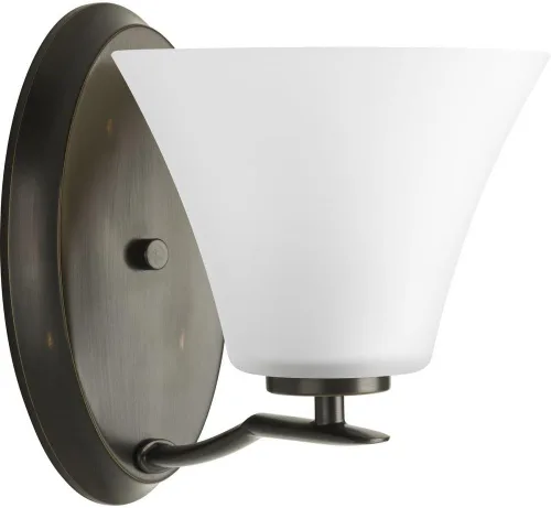 Vista 9 de Progress Lighting Bravo - Lámpara de tocador de baño de 3 luces, níquel cepillado níquel