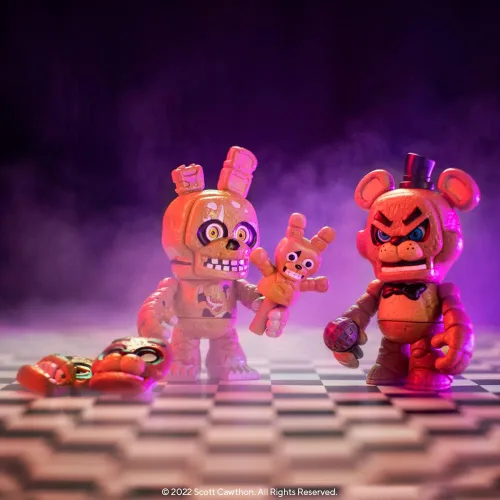 Vista 3 de Funko Snaps!: Five Nights at Freddy's - Freddy y Springtrap, paquete de 2