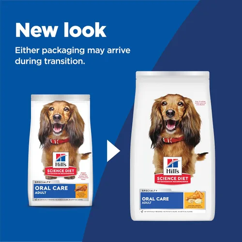 Vista 2 de Comida seca para perros de Hill´s Science Diet, cuidado bucal para adultos