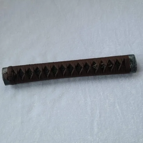 Vista 32 de Mango de Espada Tsuka 10.2in o Especificaciones Especiales Herrajes de Aleación/Cobre/Hierro e Imitación o Samegawa Real
