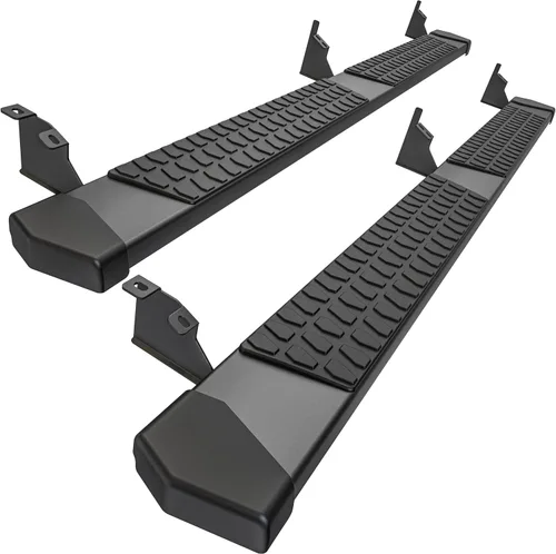 Vista 9 de Estribos de cabina doble compatibles con Dodge Ram 1500 2009-2018, Ram 2019-2024 1500 Classic (nuevo estilo de cuerpo no es compatible), Ram