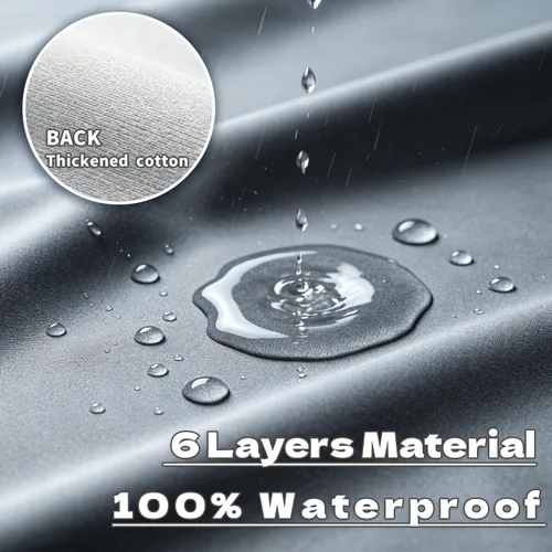 Vista 12 de GUNHYI - Funda para automóvil SUV de 7 capas, ajuste personalizado para BMW X1 (2010-2025), impermeable para todo tipo de clima, resistente