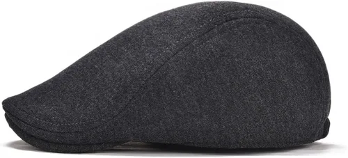Vista 2 de VOBOOM - Gorra de algodón para hombre con diseño de Ivy Gatsby Newsboy