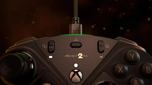 Vista 6 de Thrustmaster ESWAP X2 H.E Modular Hall Effect Controller - No Drift Gamepad with Back Buttons, Hot-Swap Modules, Mechanical Buttons - Compatible