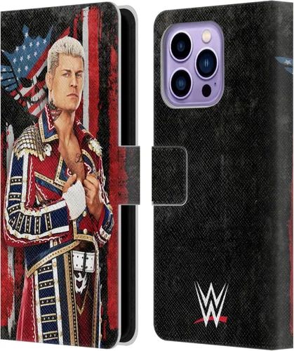 Vista 84 de Head Case Designs Funda con licencia oficial de la WWE American Nightmare Flag Cody Rhodes compatible con Apple iPhone 11