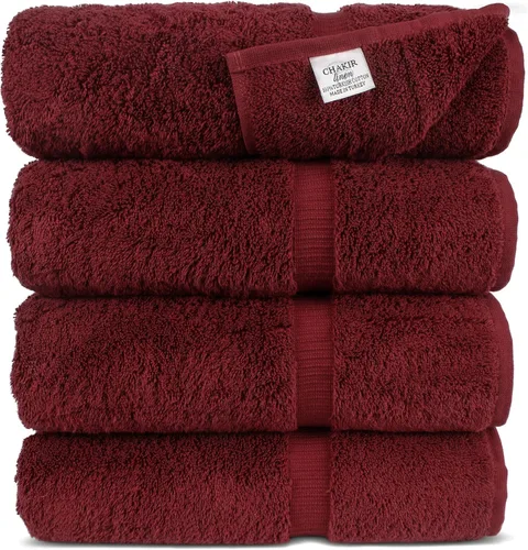 Vista 10 de Chakir Turkish Linens Toallas turcas de alta calidad 100% algodón para baño, toallas de baño grandes de 30 x 60 pulgadas (4 piezas, rosa)