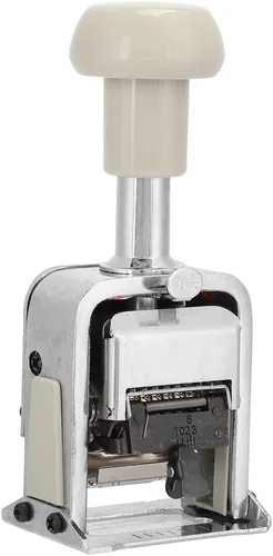 Vista 3 de Máquina de numeración automática, máquina numeradora automática de sellos de numeración, 7 dígitos, kits de impresión de sellos, máquina