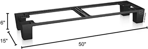 Vista 4 de Lechuza Pedestal para macetas Trio 30, L38.6 W12 H5.9 pulgadas