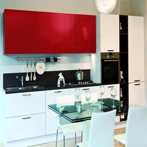 Vista 5 de d-c-fix 346-0637-4PK - Película autoadhesiva decorativa, color rojo mate, rollo de 17 x 78 pulgadas, paquete de 4