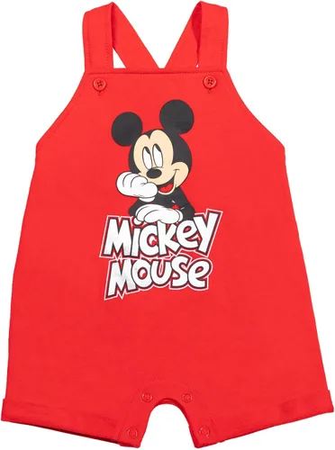 Vista 4 de Disney Mickey Mouse - Conjunto de camiseta y sombrero de manga corta de rizo francés para bebé