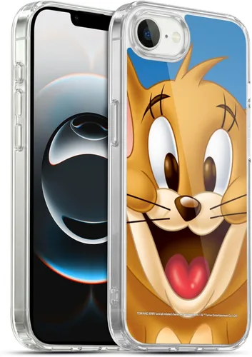 Vista 19 de Head Case Designs Funda de gel de cara completa con licencia oficial de Tom y Jerry Jerry [protección de grado militar] compatible con Apple iPhone