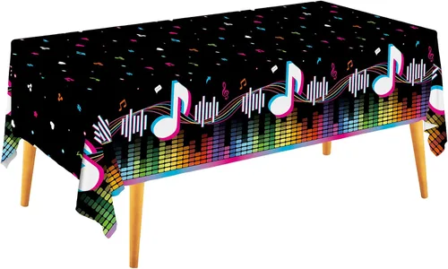 Vista 18 de Suministros para fiesta tropical Luau de flamencos, mantel desechable de plástico impermeable para decoraciones de fiesta de playa hawaiana, 3