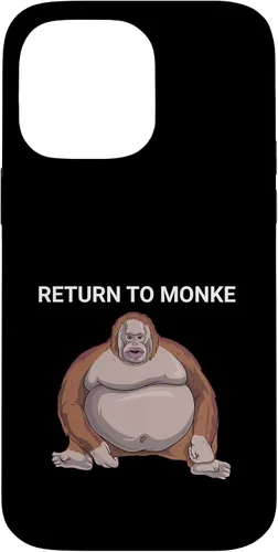 Vista 21 de Reject Humanity Return to Monkey Uh Oh Stinky Funny Monke Case for iPhone 17