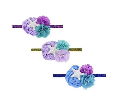 Vista 3 de Baby Girl Headbands with Bows.(FD88) (Purple)
