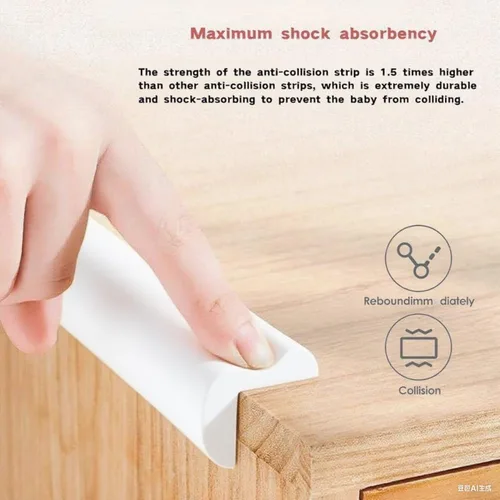 Vista 97 de Protectores de espuma compatibles con anclaje de pared para muebles, protectores de espuma para paredes, protectores de esquina con funciones